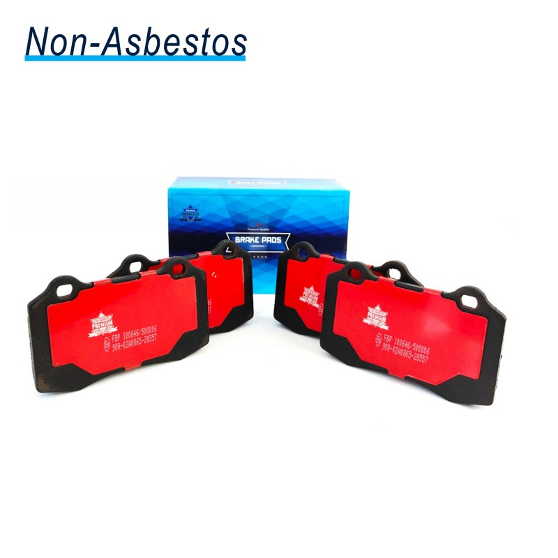 Pastilha de Freio Cerâmica Semi-Metalica D1344 Acessórios para Carro para Honda 04465-26320 Pastilhas de Freio Cerâmicas de Alto Desempenho D1184 04465-0d110 para Toyota Yaris (XP90) 08-13