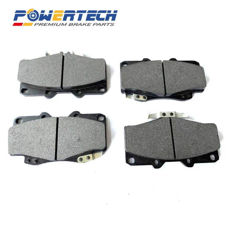 Fabricante de Pastilhas de Freio da China Qualidade OEM Pastilha de Freio a Disco Semi Metálica Cerâmica ECE R90 Pastilhas de Freio para Carro Tesla Model Y Toyota RAV4 Byd Song