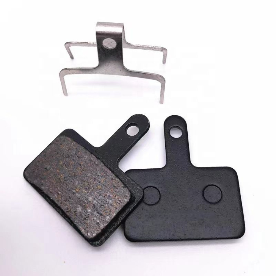 Pastilhas de freio de disco de bicicleta semi-metálicas