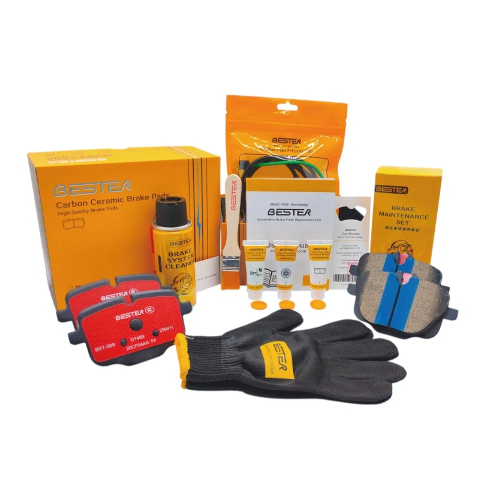 D1469 D2378 Sp1793 2449304 Pastilha de Freio Cerâmica para Acessório de Carro Peça de Reposição para Caminhão para BMW Traseira