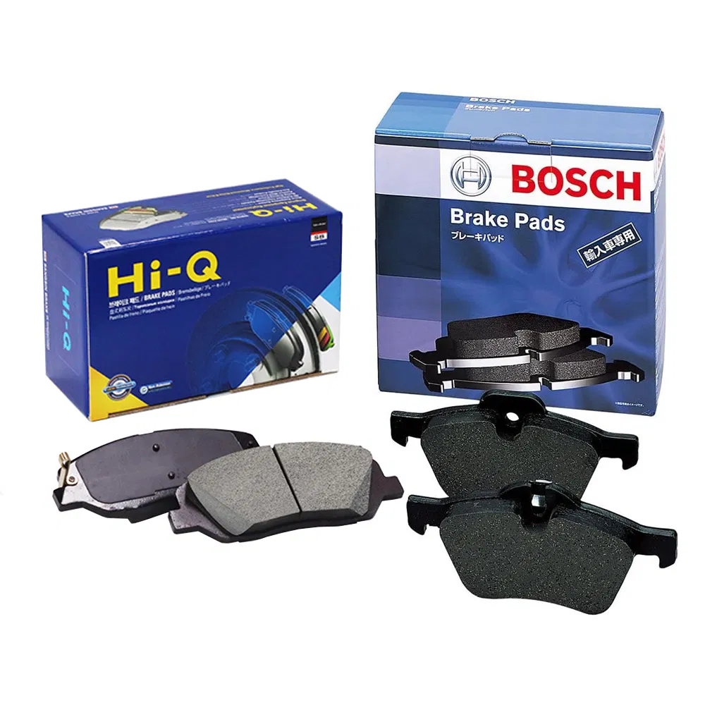 CE CCC Acessórios para Carros Longa Vida Peças de Auto Frente Traseira Fabricação Pastilha de Freio Semi Metálica Cerâmica para Bosch/Hi Q para Toyota Honda Nissan Mitsubishi Mazda Hyundai