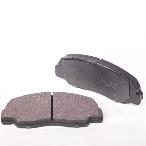 Pastilhas de freio semi-metálicas de alto desempenho para peças de reposição automotivas