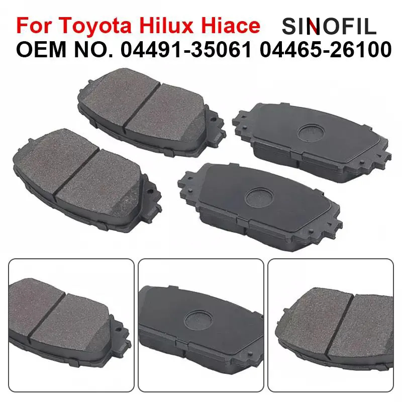 Peças de Reposição para Automóveis Disco de Freio Cerâmico Semimetálico Dianteiro Traseiro Pastilhas de Freio para Veículo Carro Caminhão Compatível com Toyota Honda Hyundai BMW Benz Mitsubishi Isuzu Kits