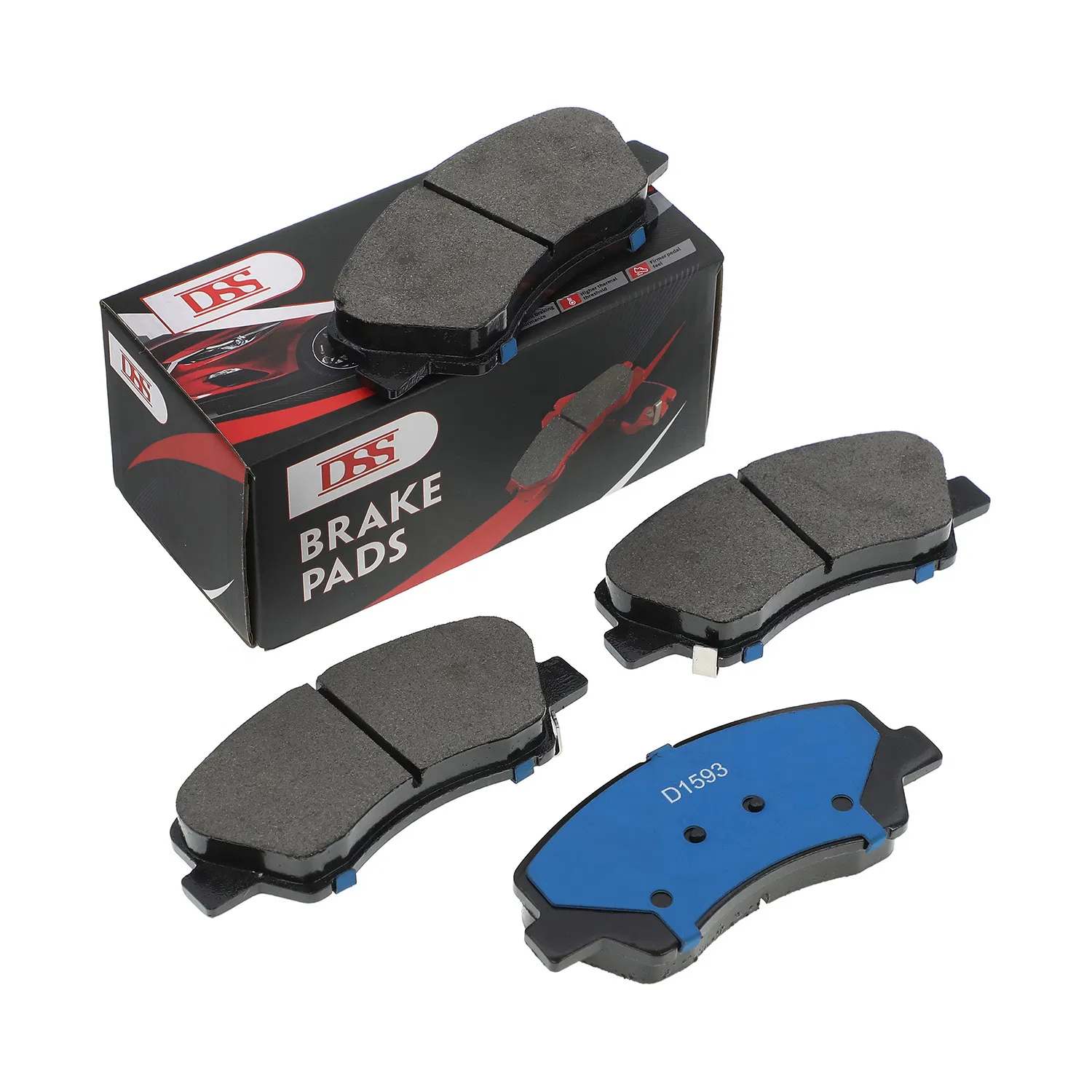 Preço de Fábrica de Alto Desempenho Atacado Pastilha de Freio de Cerâmica Semi-Metalica para Toyota Corolla Prius Yaris
