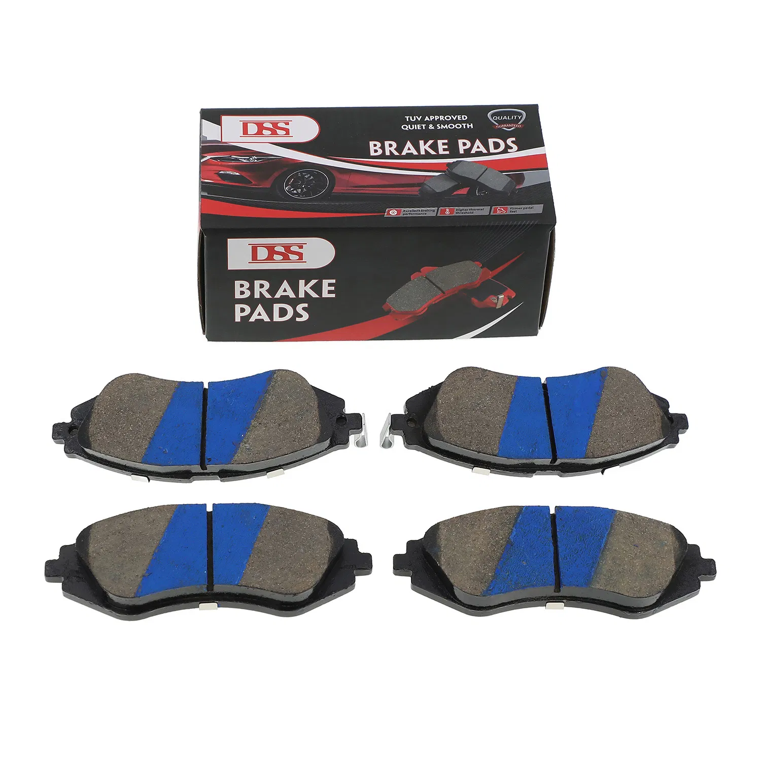 Preço de Fábrica de Alto Desempenho Atacado Pastilha de Freio de Cerâmica Semi-Metalica para Toyota Corolla Prius Yaris