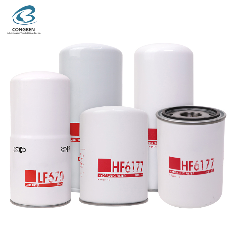 Filtro de Óleo Diesel para Caminhões Atacado Filtro de Combustível Lf9009 Lf3970 Lf670 Lf14000nn Lf3000 Lf16015 Lf3620 FF5706 Fs19732 para Fleetguard Wix Sakura