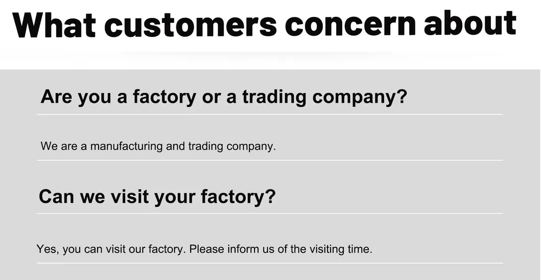 FAQ Banner