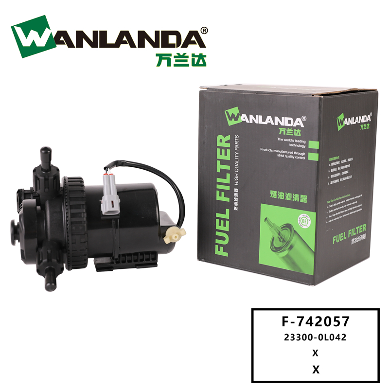 Número OEM 23300-0L042 para Filtro de Combustível da Marca Wanlanda da Toyota