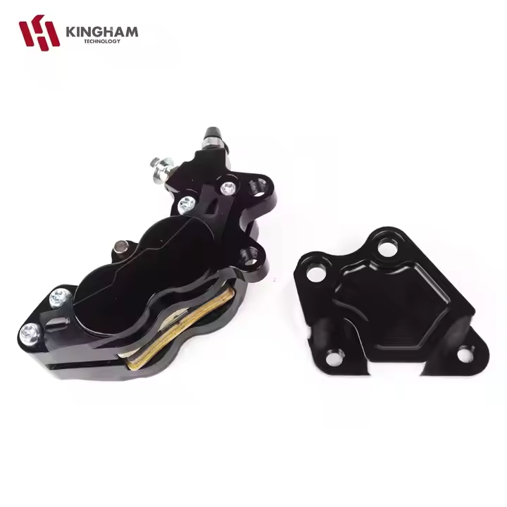 Acessórios de Motocicleta de Alta Qualidade Kingham Caliper de Freio Dianteiro Quatro Pistões Caliper de Freio Universal