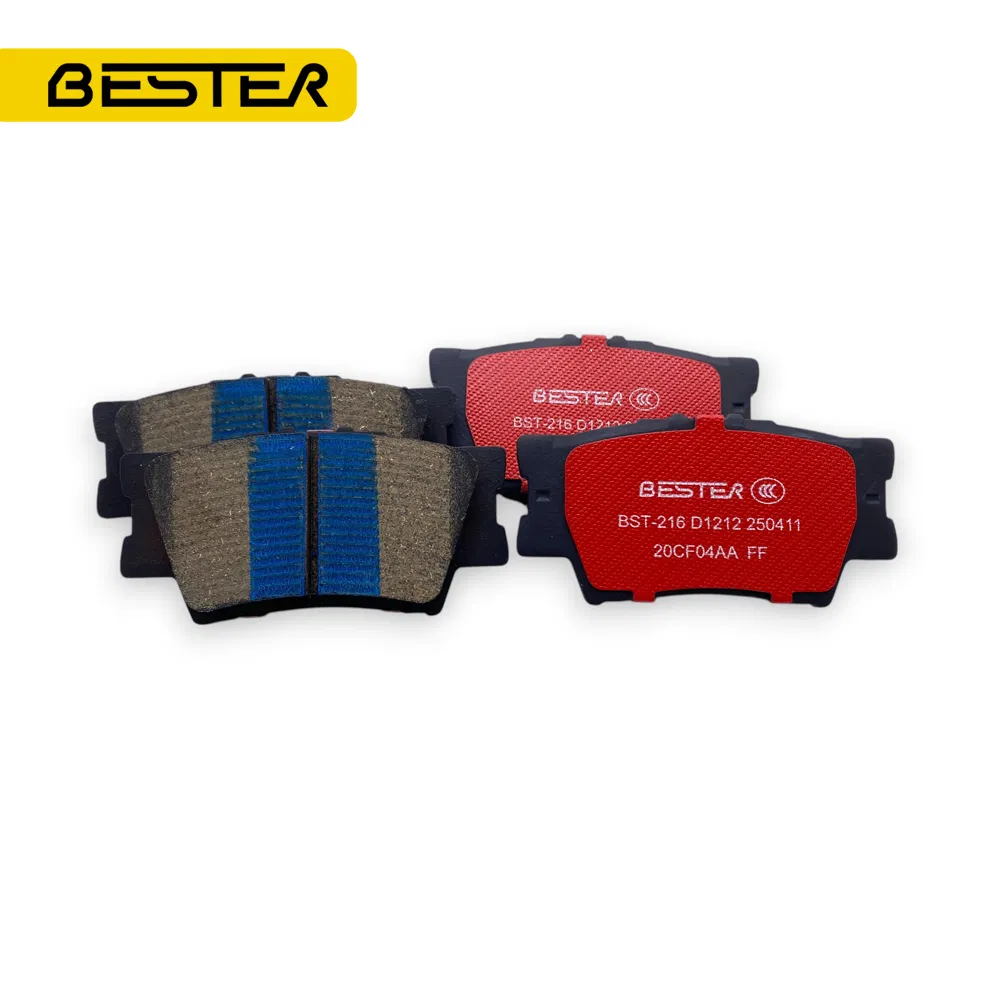 D1632 D1212 A2n130 Peça de Reposição Automotiva Pastilha de Freio Cerâmica para Toyota Traseira Pastilha de Freio Bester