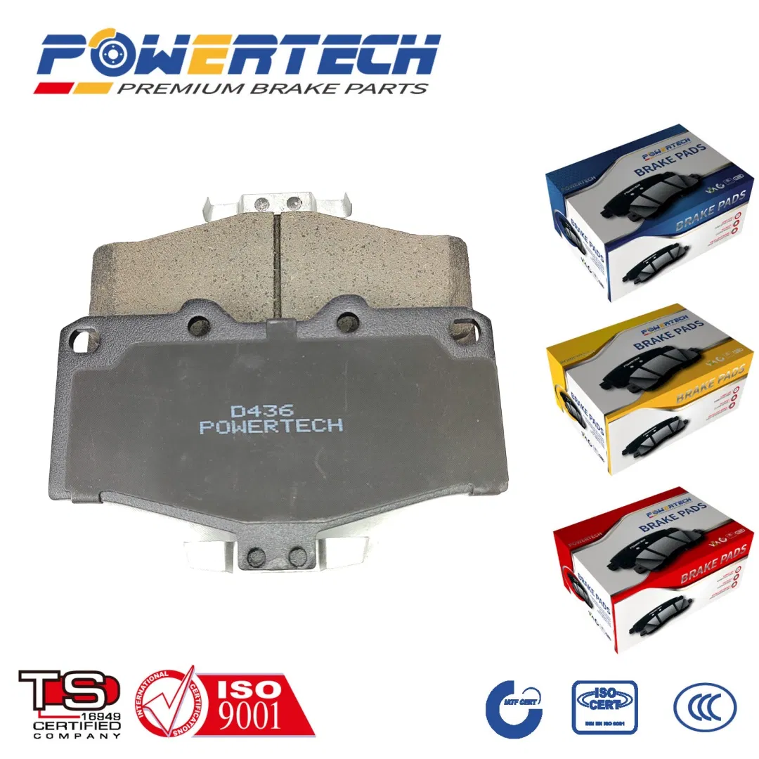Pastilha de Freio Semi-Metalica de Cerâmica de Carbono para Honda Gelly Changan Tesla Renault KIA Peugeot Ford Audi Byd Chery Auto Fabricante OE Pastilhas de Freio a Disco
