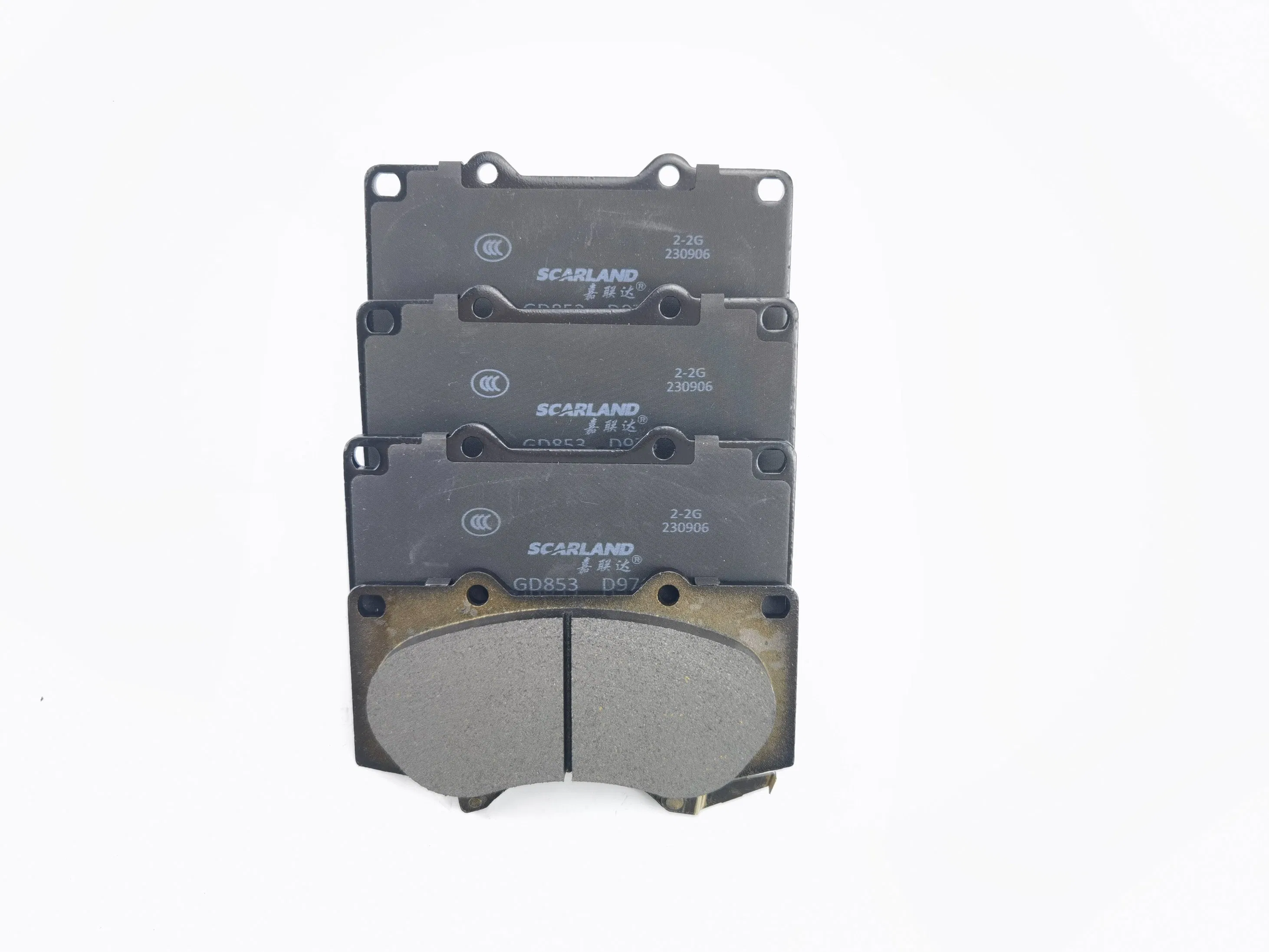Pastilhas de Freio Dianteiras de Alta Qualidade em Cerâmica e Semi-Metalicas Peça de Reposição para Toyota Land Cruiser Prado (D976 /04465) Fábrica de Peças de Carro