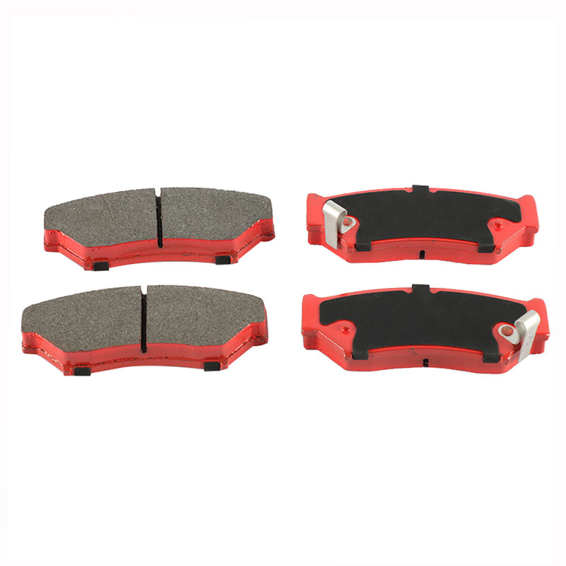 Pastilha de Freio de Cerâmica Semi-Metalica de Baixo Ruído para Hyundai Suzuki Toyota Nissan
