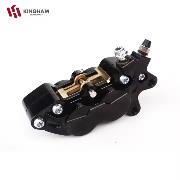 Acessórios de Motocicleta de Alta Qualidade Kingham Caliper de Freio Dianteiro Quatro Pistões Caliper de Freio Universal