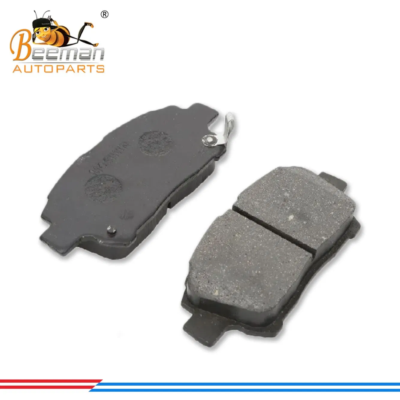 Beeman ISO 9001certification Resistência a Altas Temperaturas Peças de Carro Semi Metálicas para Toyota Corolla Pastilha de Freio Dianteira Sem Ruído D2183/04465-12592
