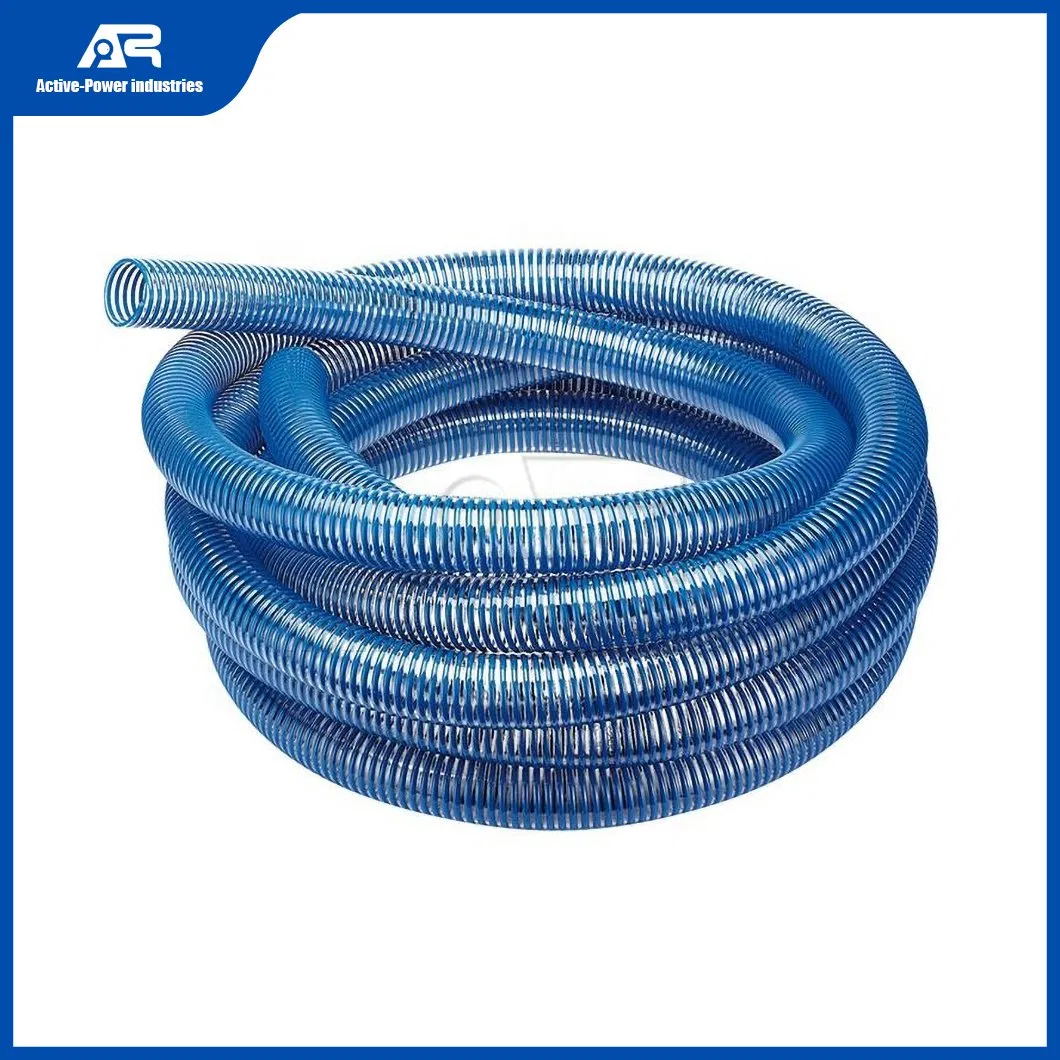 Indústria de Energia Ativa Mangueira de Borracha Hidráulica na Fábrica de Freios Mangueira de Sucção e Descarga de Água Mangueira Sanitária de Borracha da China