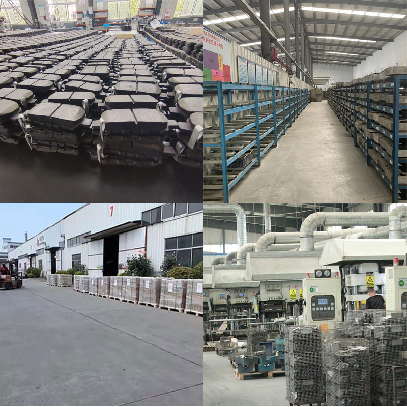 D1632 D1212 A2n130 Peça de Reposição Automotiva Pastilha de Freio Cerâmica para Toyota Traseira Pastilha de Freio Bester