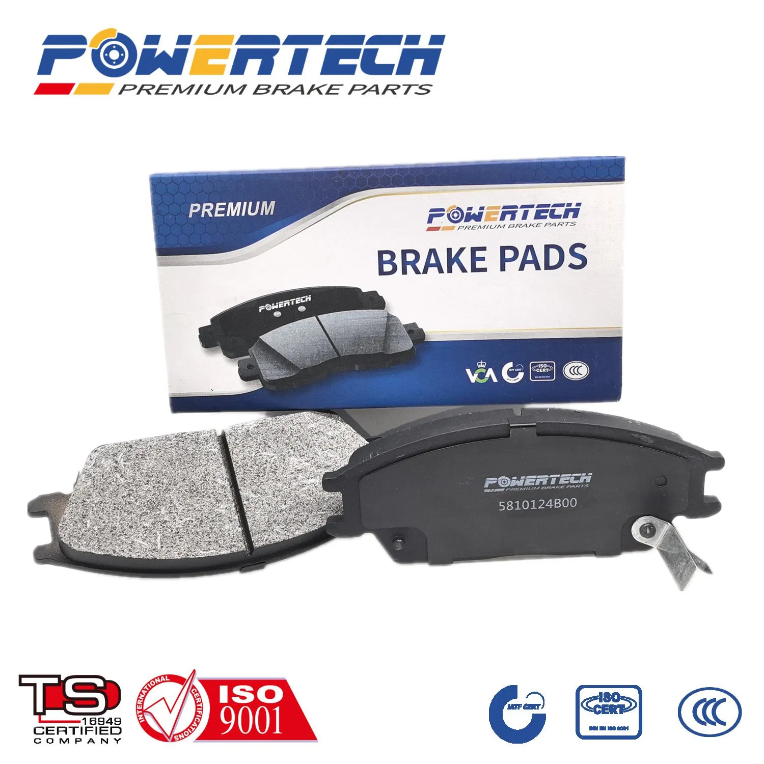 OEM 29087 Pastilhas de Freio de Cerâmica Semi Metálicas Não Asbesto Sapatas de Freio Peças de Reposição para Toyota Nissan Honda Isuzu KIA Hyundai Peças de Freio Freio a Disco