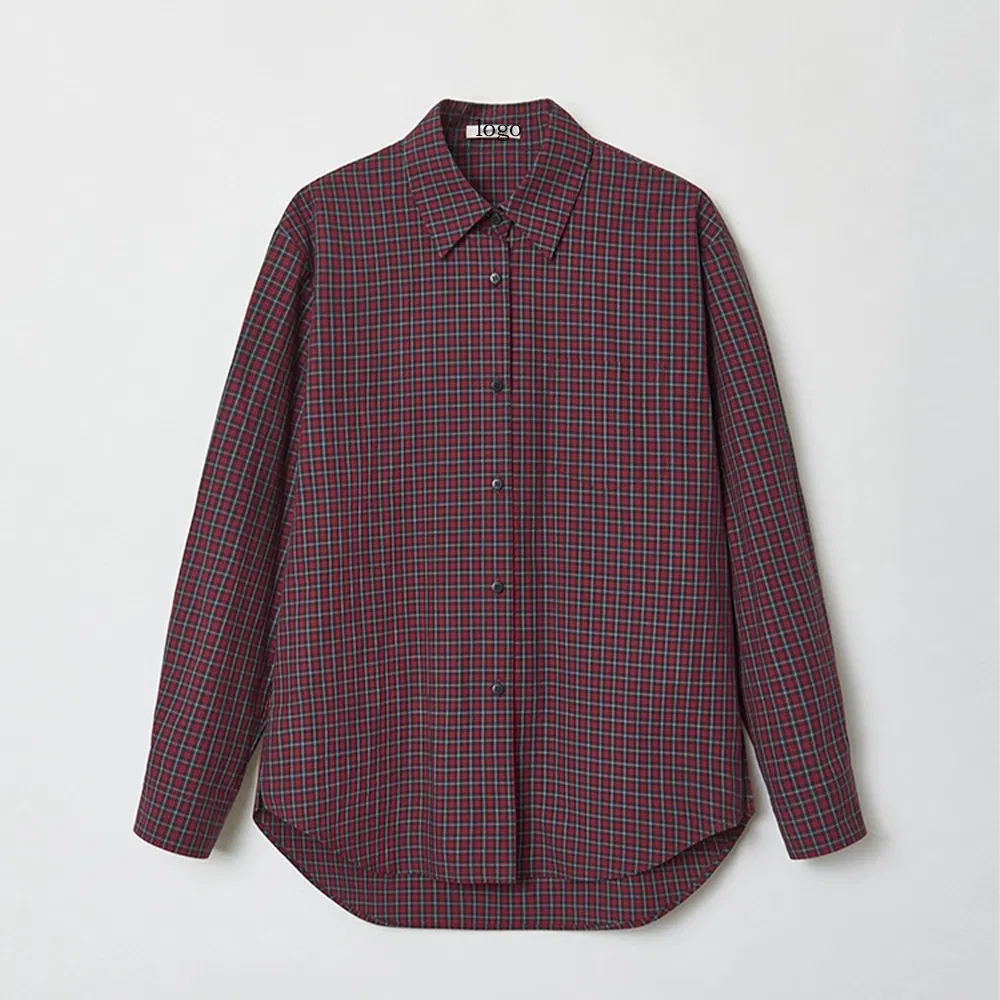 Blusa Casual de Outono para Mulheres, Xadrez, Top Ocidental com Botões, Camisa Amarela Xadrez