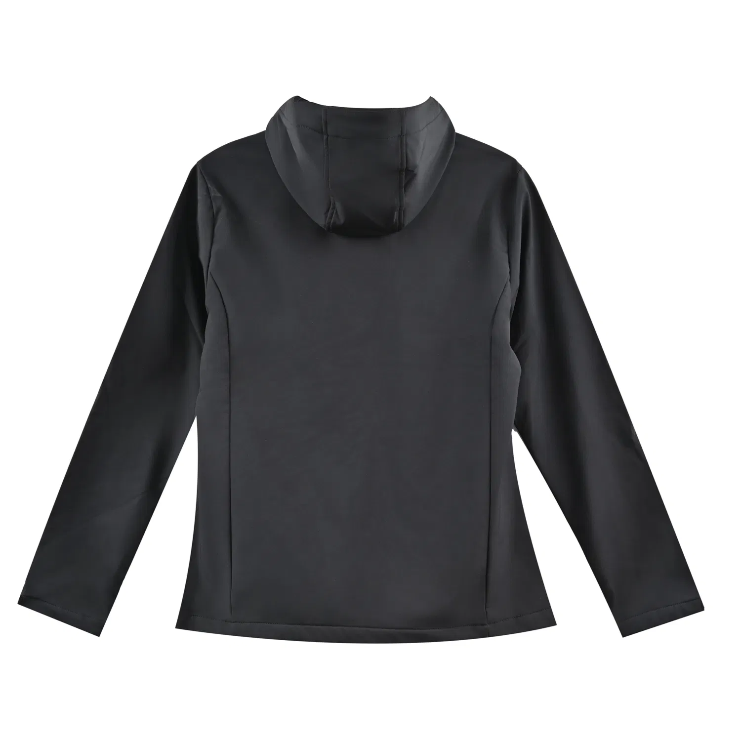 Casaco Softshell Feminino de Inverno Preto com Membrana TPU Ligada ao Forro de Lã 320GSM