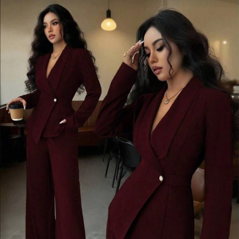 Blazer Feminino de Festa com Gola Xale e Acabamento em Cetim