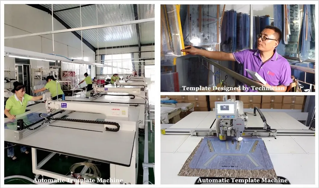 Produção automatizada de vestuário de caça