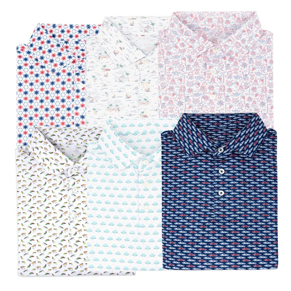 Camisa polo de golfe slim fit para homens com design de logotipo personalizado