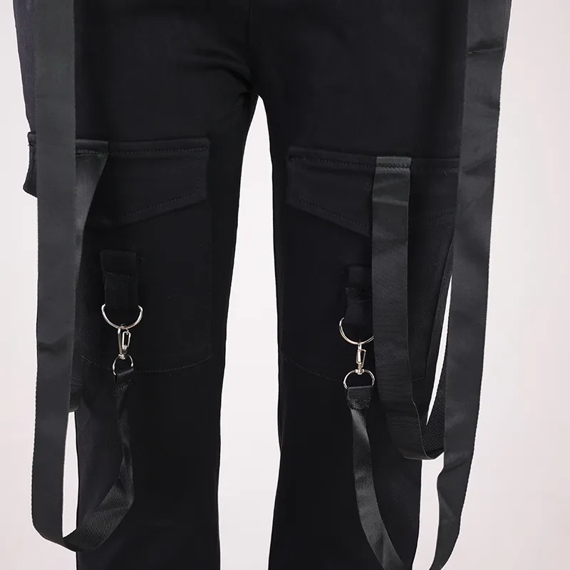 Calças Cargo Femininas Calças Casuais Roupas para Mulheres Calças de Cintura Alta