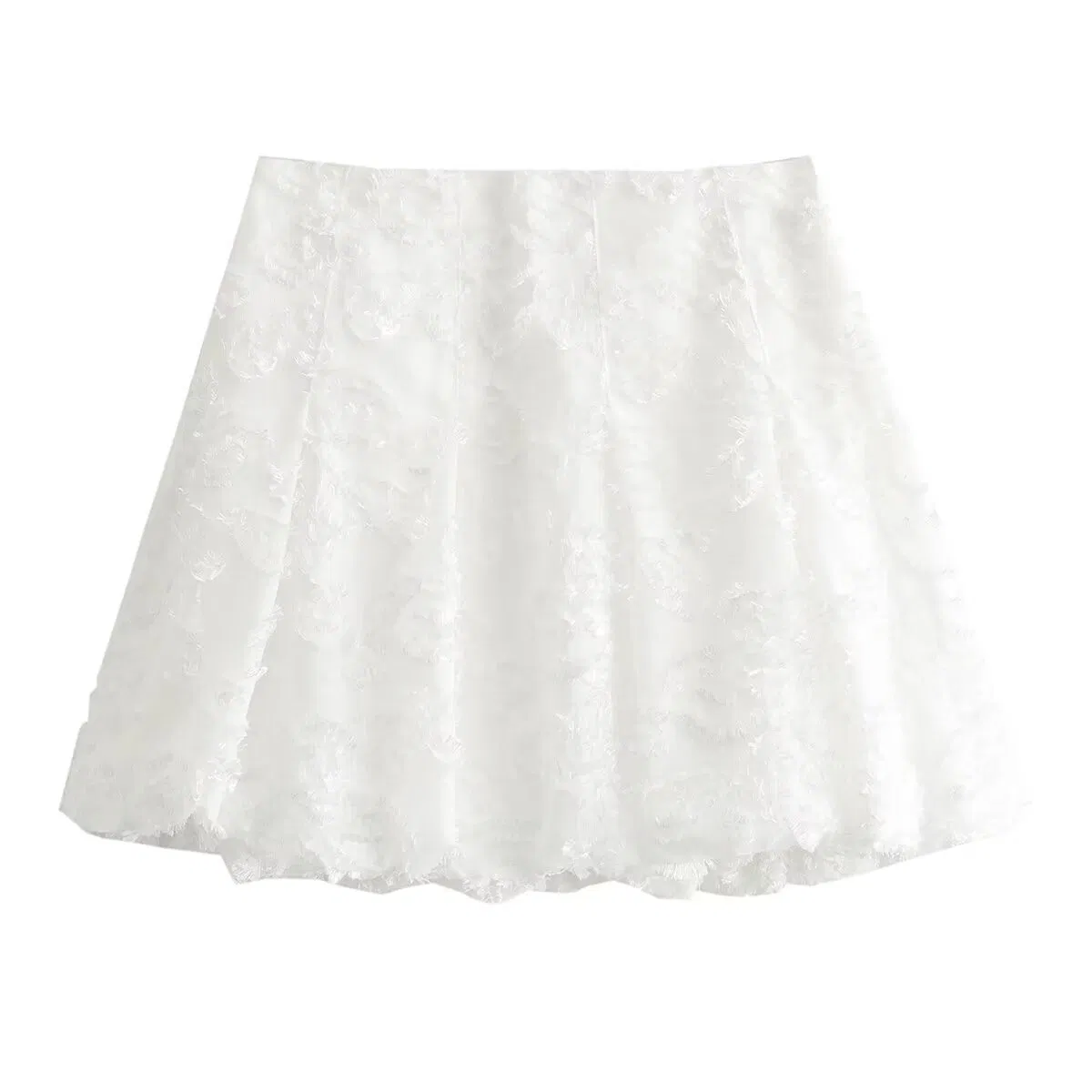 Saia Mini Lanterninha Jacquard Personalizada para Mulheres