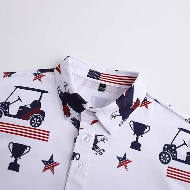 Camisa Polo de Golfe Feminina com Proteção Solar e Tecnologia de Controle de Odor para Longas Rodadas