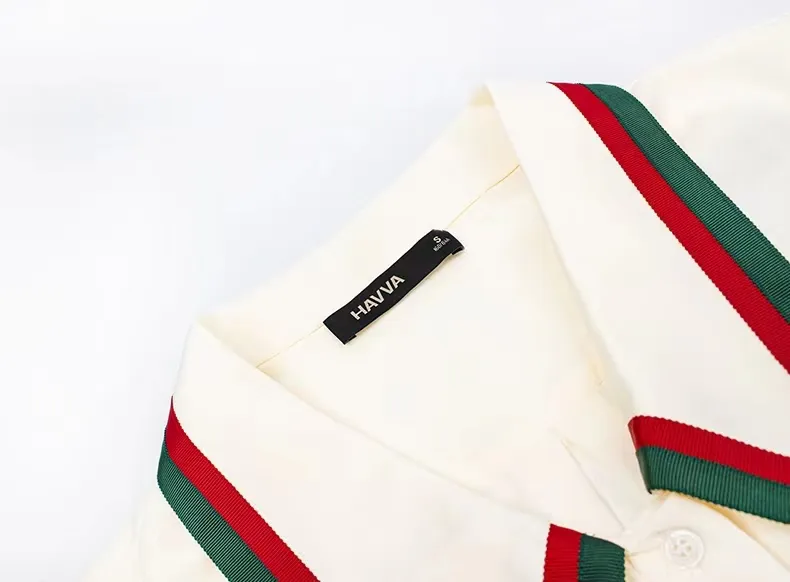 Camisas Blusas de Moda Feminina para Escritório Personalizadas de Fábrica