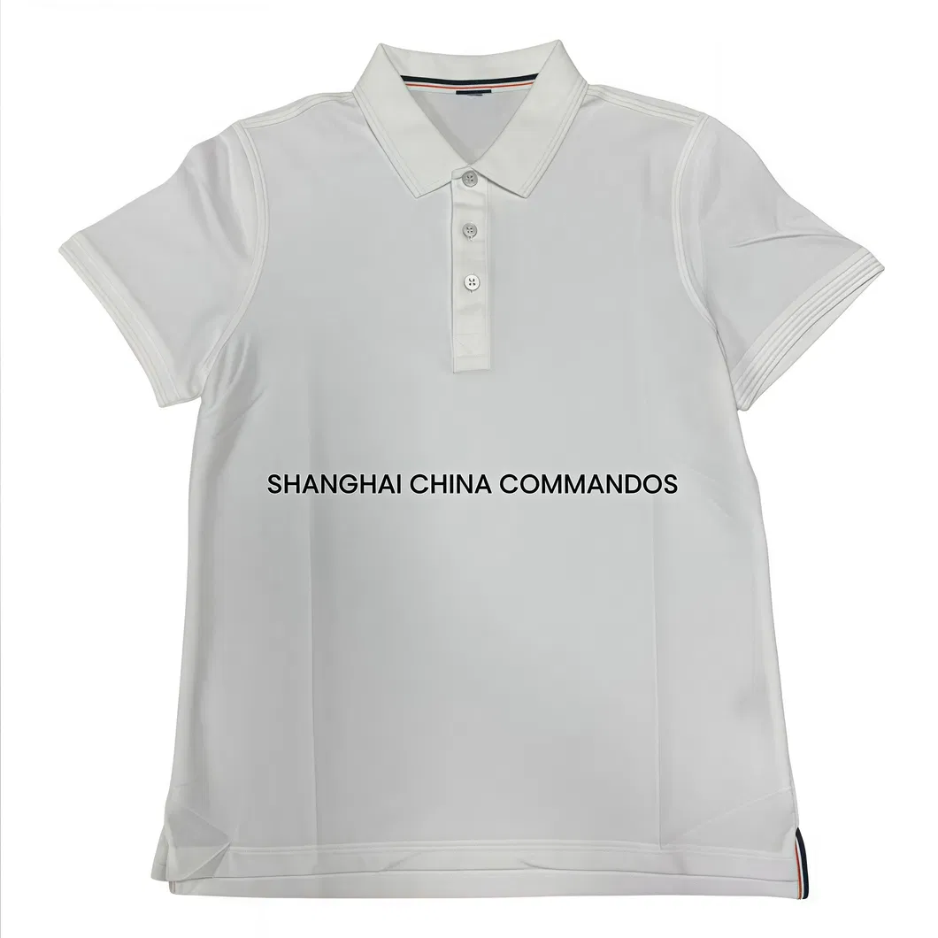 Uniforme esportivo feminino, camisa polo personalizada de manga curta