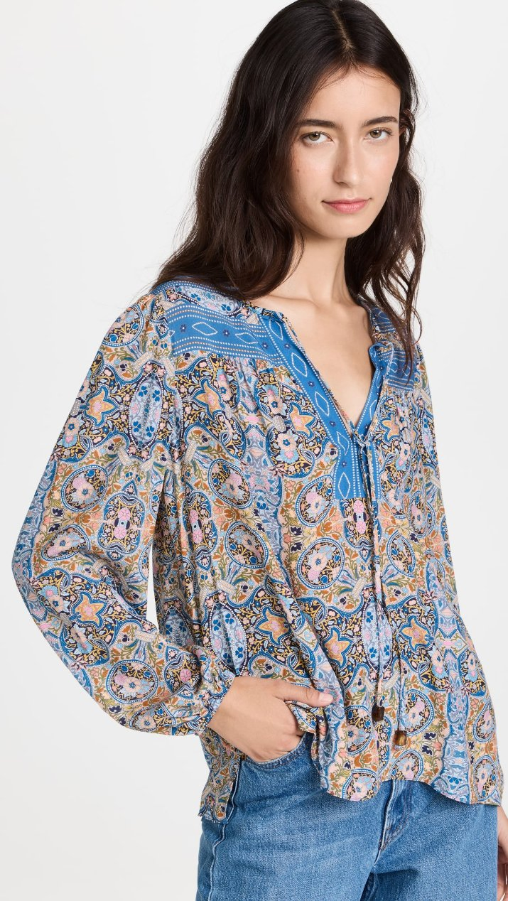 Blusas Elegantes de Verão para Mulheres com Manga 3/4 em Design Novo da Fábrica OEM da China à Venda por Atacado