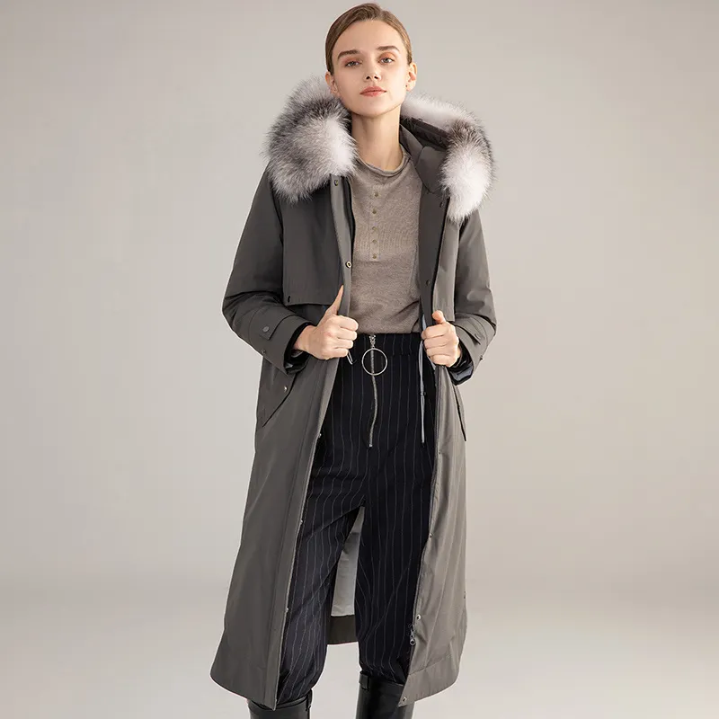 Casaco Longo de Inverno para Mulheres Detalhe 2