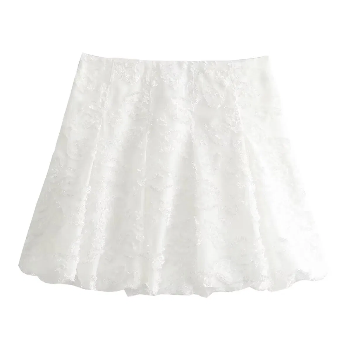 Saia Mini Lanterninha Jacquard Personalizada para Mulheres