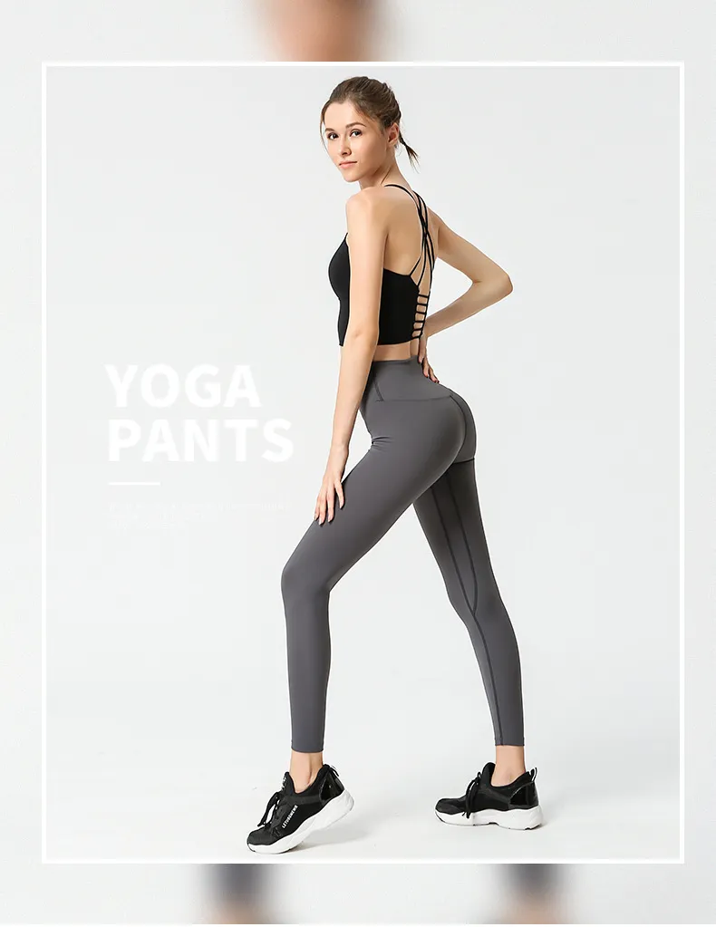 Leggings de Levantamento de Bumbum Sem Costura para Mulheres - Ideais para Yoga e Academia