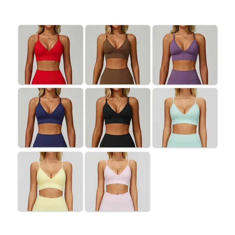 Calça Legging de Yoga com Copas Embutidas para Mulheres, Formato de Pêssego, Cintura em V, Modeladora e Ajustada, Secagem Rápida para Academia
