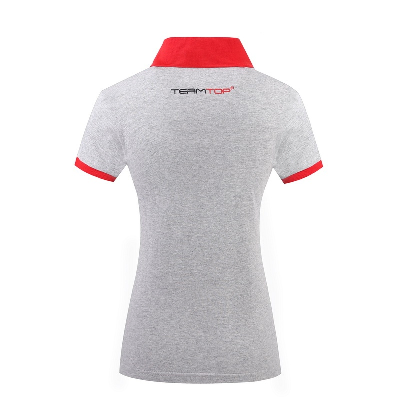 Envio Rápido Personalizado Guangzhou Camisas Polo Femininas Slim Fit com Impressão e Bordado de Logotipo
