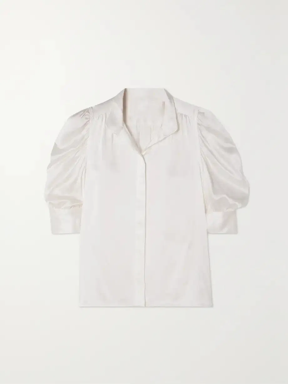 Camisa de Verão de Alta Qualidade com Pregas para Mulheres