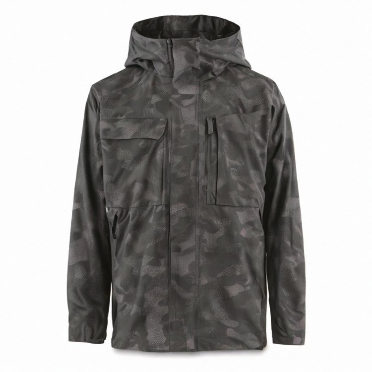 Jaquetas à prova d'água para homens e mulheres, personalizadas por atacado, para caça, pesca e navegação, em camuflagem, da Bowins