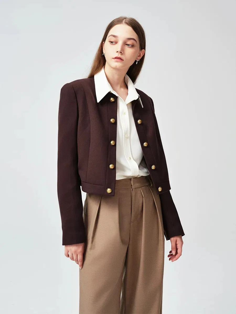 Fato Blazer Feminino com Acabamento de Alta Qualidade