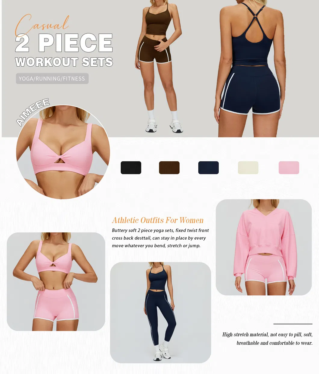 Roupas de Fitness para Atacado
