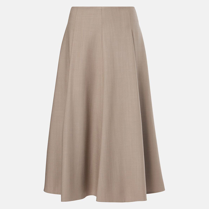 Saia profissional feminina para negócios, estilo formal de gerente