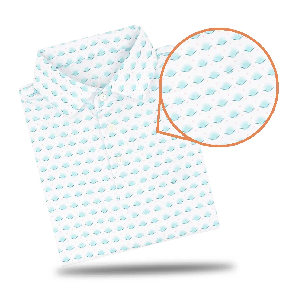 Camisa polo de golfe slim fit para homens com design de logotipo personalizado