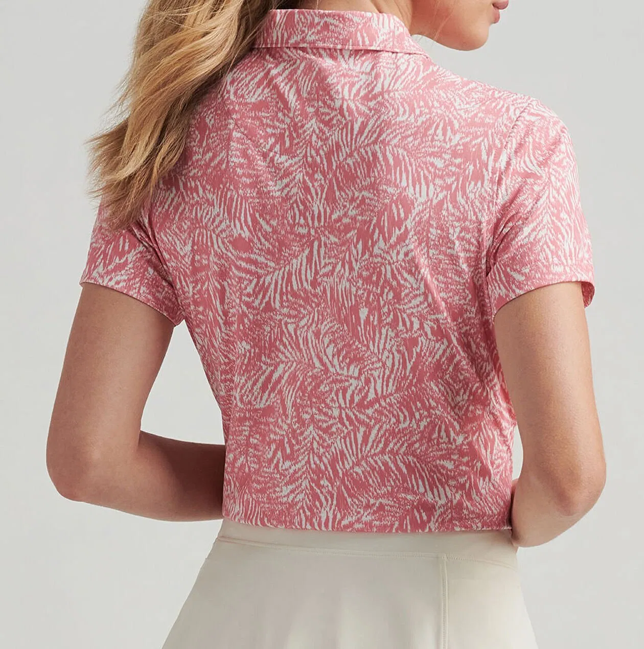 Impressão por Sublimação Personalizada Design de Roupas Femininas Camisas Polo para Golfe Marcas