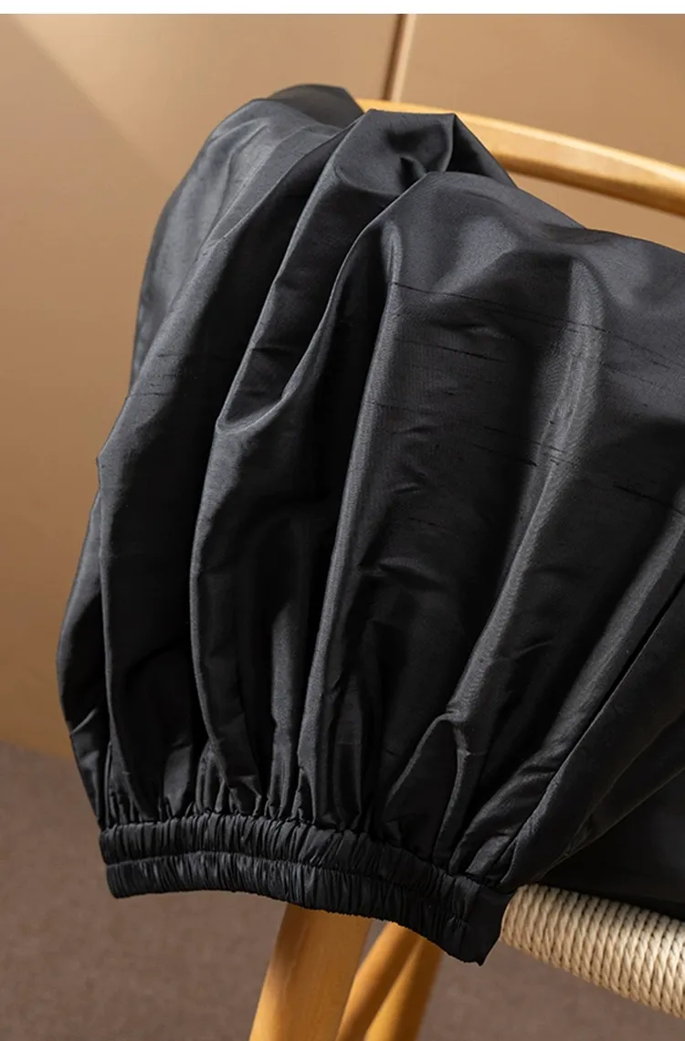 Saia de Cintura Alta de Seda e Malha Luxuosa e Moderna para Mulheres Fashionáveis