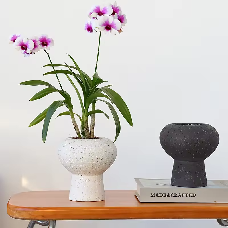 Minimalist Matte Glaze Nordic Boho Decorative Flower Vase Home Decor