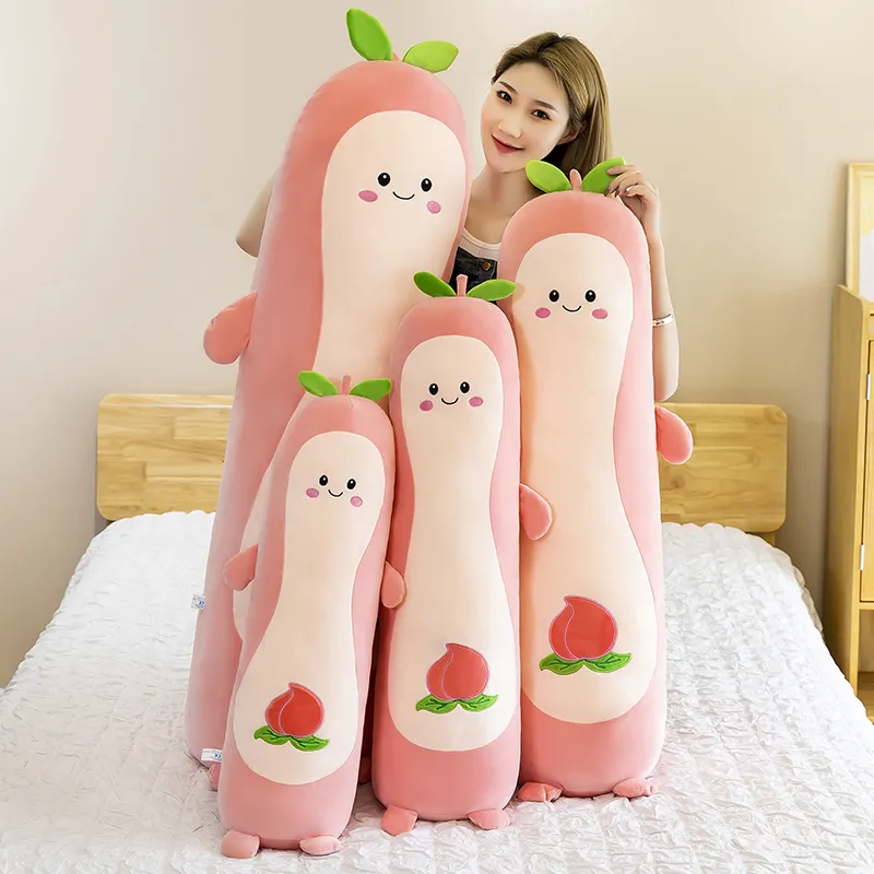 Peach Pillow Detail 2