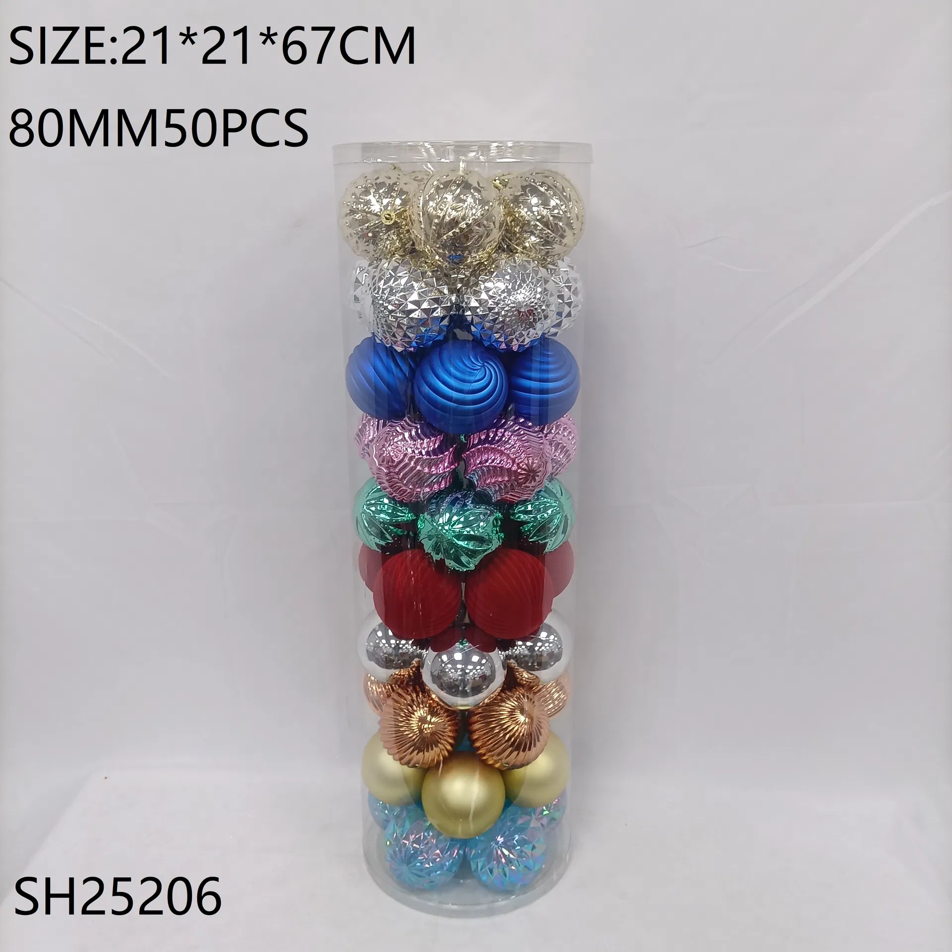 Plastic Christmas Baubles