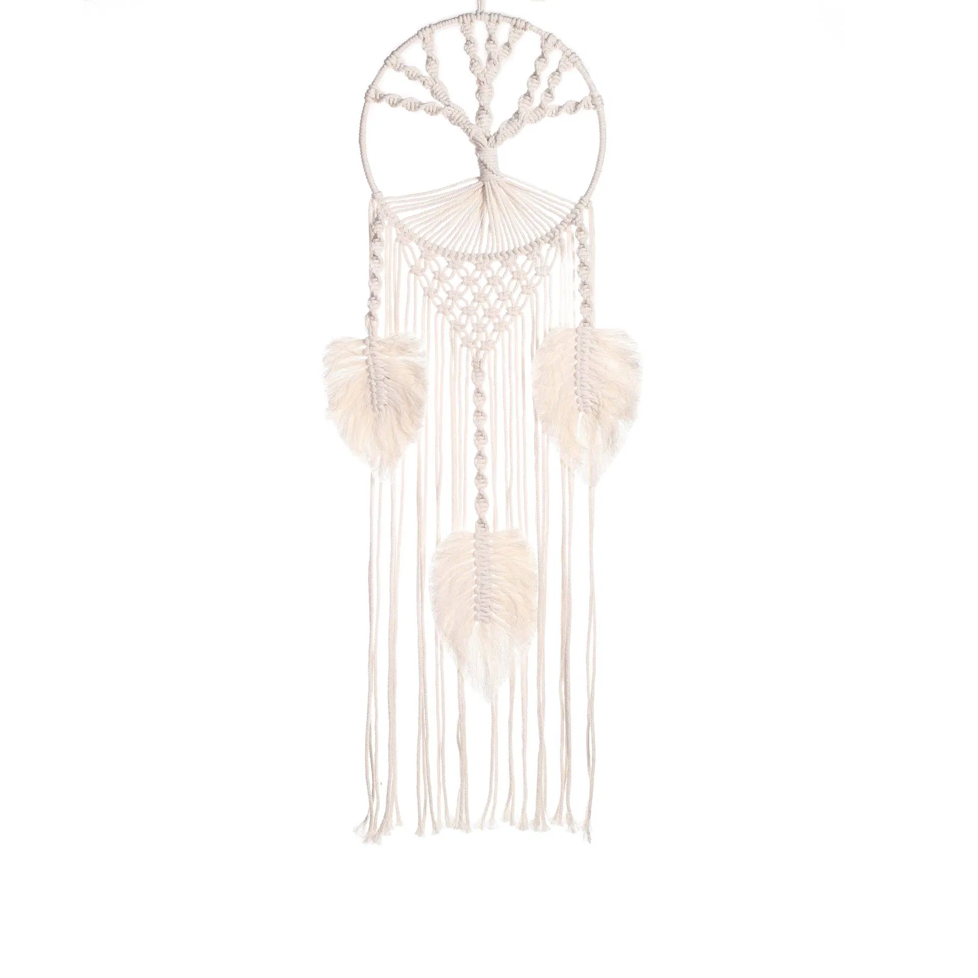 Boho Decor Macrame Dreamcathcer Handmade Hanging Wall Decors Arts Wedding Gifts